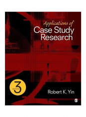 Applications Of Case Study Research Paperback English by Robert K. Yin