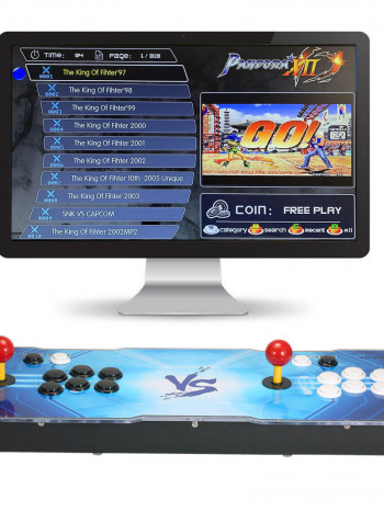 Arcade Console Integrated 3188 in 1 Arcade Games Station Machine 2 Players Control Joystick For PC TV Laptop Projector