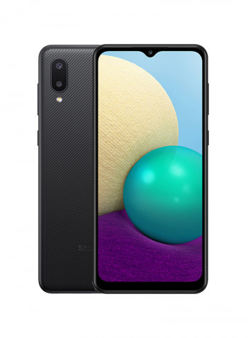 Galaxy A02 Dual SIM Black 3GB RAM 32GB 4G LTE - Middle East Version