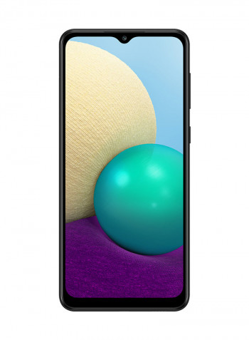 Galaxy A02 Dual SIM Black 3GB RAM 32GB 4G LTE - Middle East Version