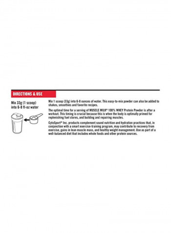 Muscle Milk Whey Protein -Vanilla