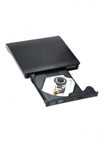 Ultra Slim External DVD Drive Black