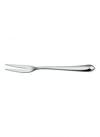 Stainless Steel Serving Fork Silver