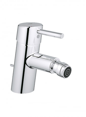 Concetto Single Lever Bidet Mixer 1/2″ Silver