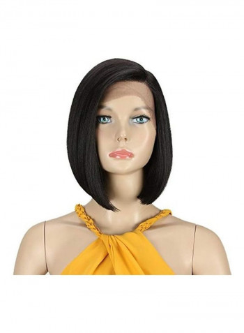 Lace Front Straight Hair Wig Black 23inch