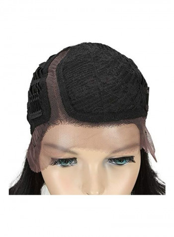 Lace Front Straight Hair Wig Black 23inch