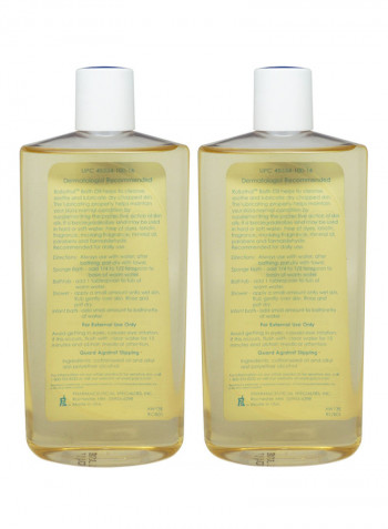 Pack Of 2 Bath Oil Multicolour 2 x 16ounce
