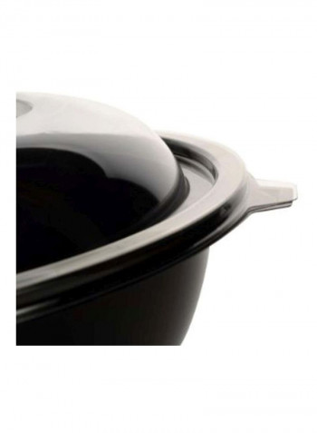 25-Piece Plastic Bowl Lid White