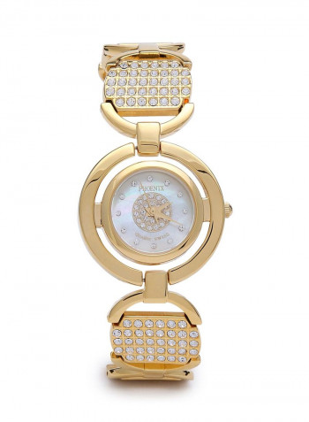 Women's 18K Gold Plated Analog Watch P4143