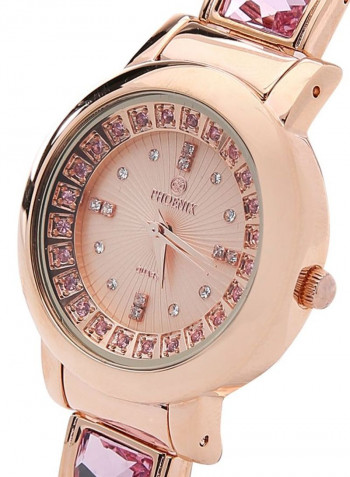 Women's 22K Gold Plated Analog Watch P21877
