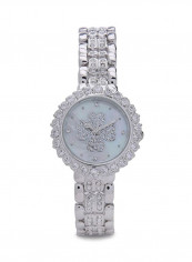 Women's 22K Gold Plated With Crystal Analog Watch P-21880-1L