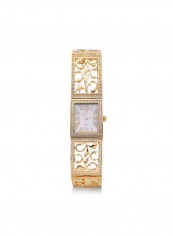 Women's 22K Gold Plated With Crystal Analog Watch P-21899
