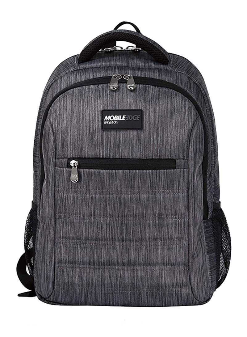 Laptop Backpack With Separate Padded Tablet Pocket Black/Grey