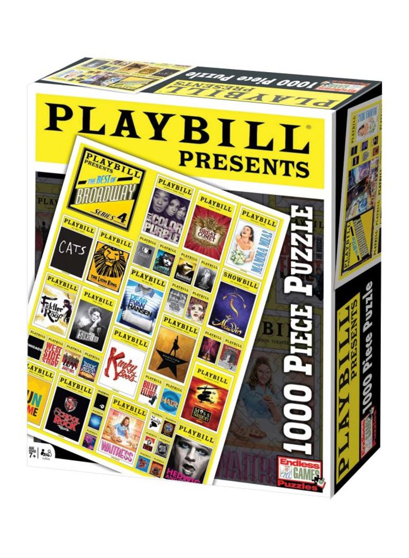 1000-Piece Broadway Cover Jigsaw Puzzle Set
