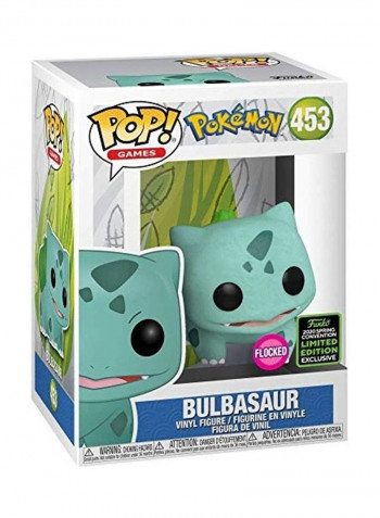 Pokemon - Flocked Bulbasaur, Spring Convention Exclusive 4x7inch
