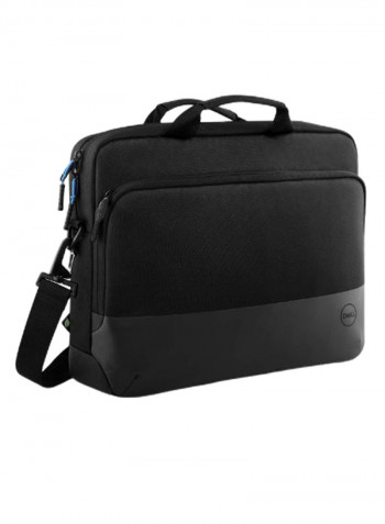 Pro Laptop Briefcase Fits 15.6 Inches Black