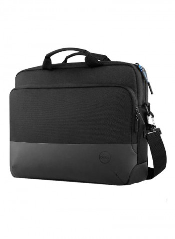 Pro Laptop Briefcase Fits 15.6 Inches Black