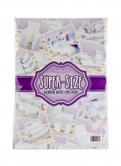 25-Piece Hunkydory Mirri Card Blocks Set White/Purple