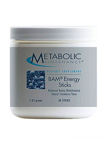 Pack Of 30 BAM Energy Sticks Dietary Supplement