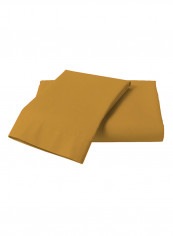 3-Piece Egyptian Cotton Duvet Cover Set Cotton Gold Super King