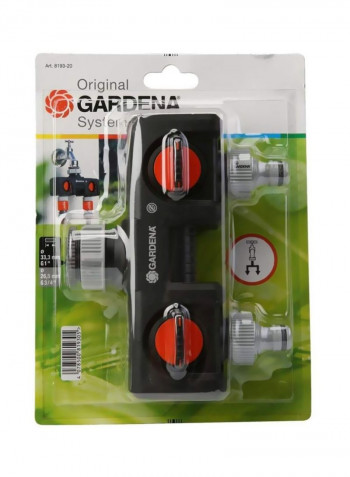 Twin Tap Connector Black