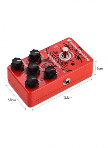 Organ Synthesis A Electric Guitar Effect Pedal