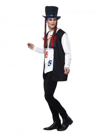 4-In-1 80s Pop Star Costume M