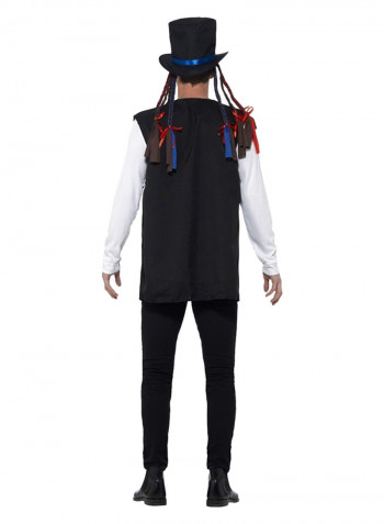 4-In-1 80s Pop Star Costume XL