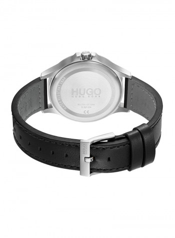 Men's Leather Analog Wrist Watch 1530172