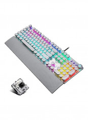 Retro Steampunk Gaming Mechanical Keyboard reviews Retro Steampunk Gaming Mechanical Keyboard