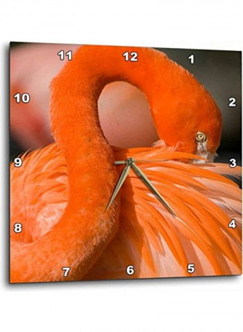 Decorative Printed Wall Clock Multicolour 15x15inch