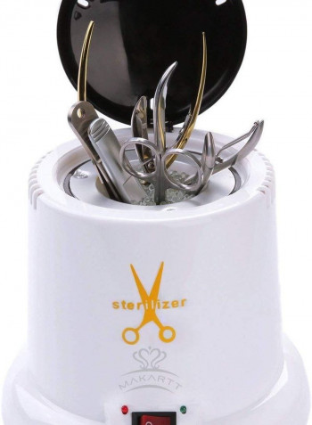 Makartt Nail Sterilizer Disinfect Machine Silver/White 600g