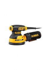 Random Orbit Palm Grip Sander Yellow/Black/Grey 5inch