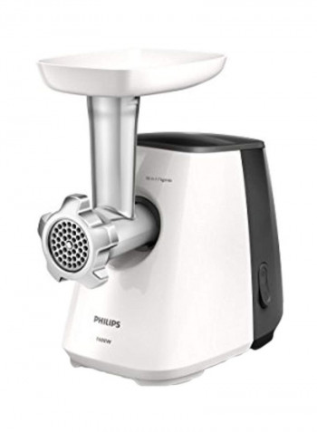 Daily Collection Meat Mincer 1600W HR2713 White/Black