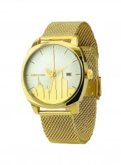 Men's Stainless Steel Analog Quartz Wrist Watch TW-140292WYGM