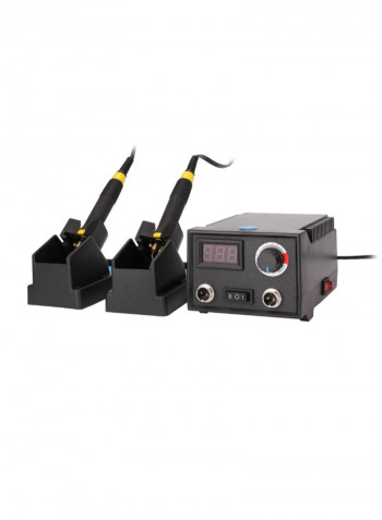Multi-Functional Electric Pyrography Machine Set Black