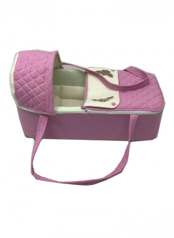 5-Piece Flower Embroidered Baby Carrier Set