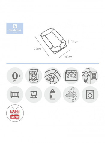 Portable Mini Bed Sky Blue