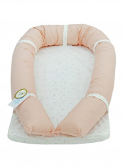 Portable Mini Bed Sky Pink