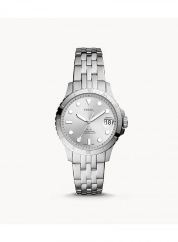 Men's FB-01 Three-Hand Date Stainless Steel Strap Wrist Watch ES4744