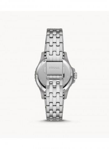 Men's FB-01 Three-Hand Date Stainless Steel Strap Wrist Watch ES4744