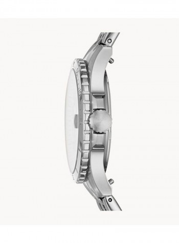 Men's FB-01 Three-Hand Date Stainless Steel Strap Wrist Watch ES4744