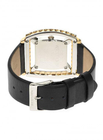 Women's Leather Analog Watch W8112LSP010C