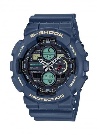 Men's Water Resistant Analog/Digital Watch GA-140-2ADR