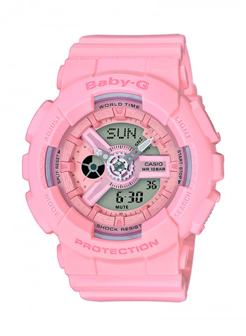 Girls' Baby-G Analog/Digital Watch BA-110-4A1ER