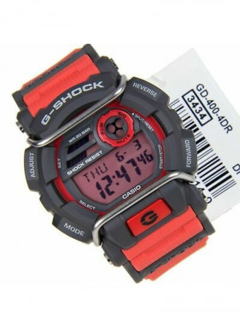 Men's G-Shock Water Resistant Digital Watch GD400-4D
