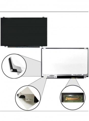 Replacement Laptop LED Screen for HP/DELL/LENOVO Clear