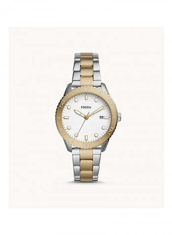 Women's Dayle Three-Hand Date Two-Tone Stainless Steel Watch BQ3597