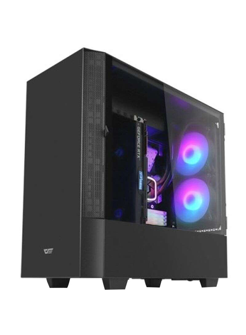 DarkFlash DLV22 ATX Gaming Computer Case With 3 CF8 RGB Fans
