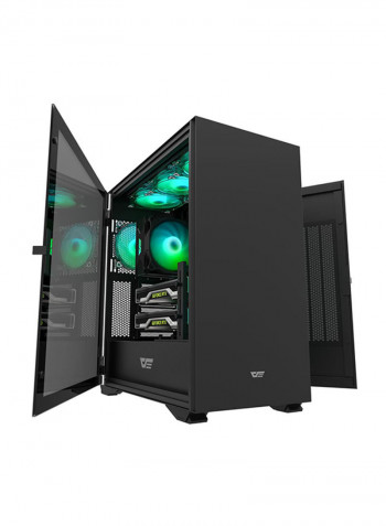 DarkFlash DLV22 ATX Gaming Computer Case With 3 CF8 RGB Fans